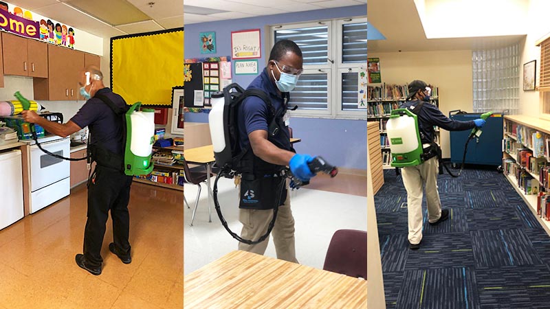 Total Cleaning to Mitigate Spread of Viruses in Broward County Schools