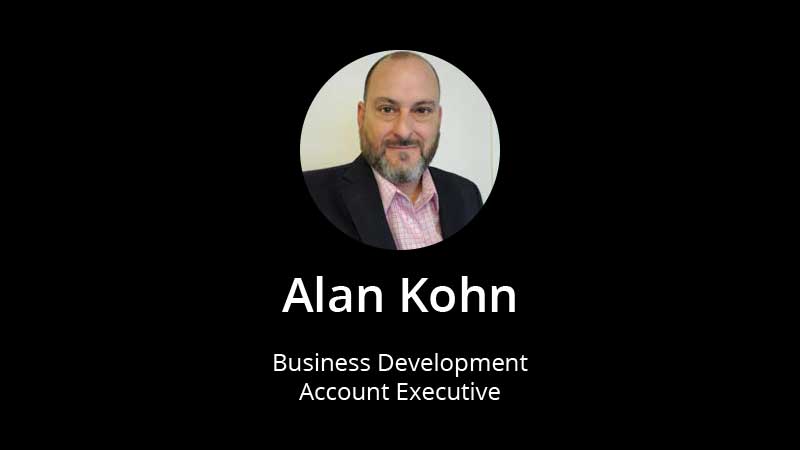 Alan Kohn, our straight-talking business development executive